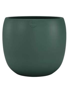 Clay pot Cibele dark green 20cm Viveros Gonzalez Marbella