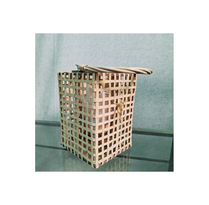 Wicker Candle Holder