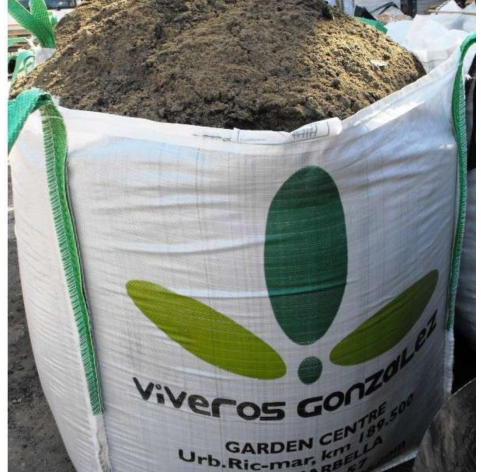Arena + compost (recebo) granel M3. Viveros González. Natural Garden Centre Marbella
