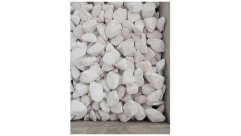Canto rodado blanco. Bolsa de 20 kilos Viveros González Natural decor Centre Marbella