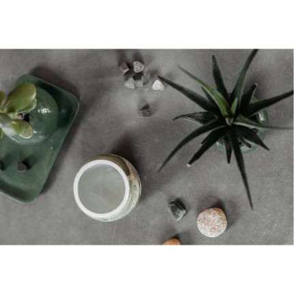 Ceramic pots, designed in vivid colours and attractive shapes